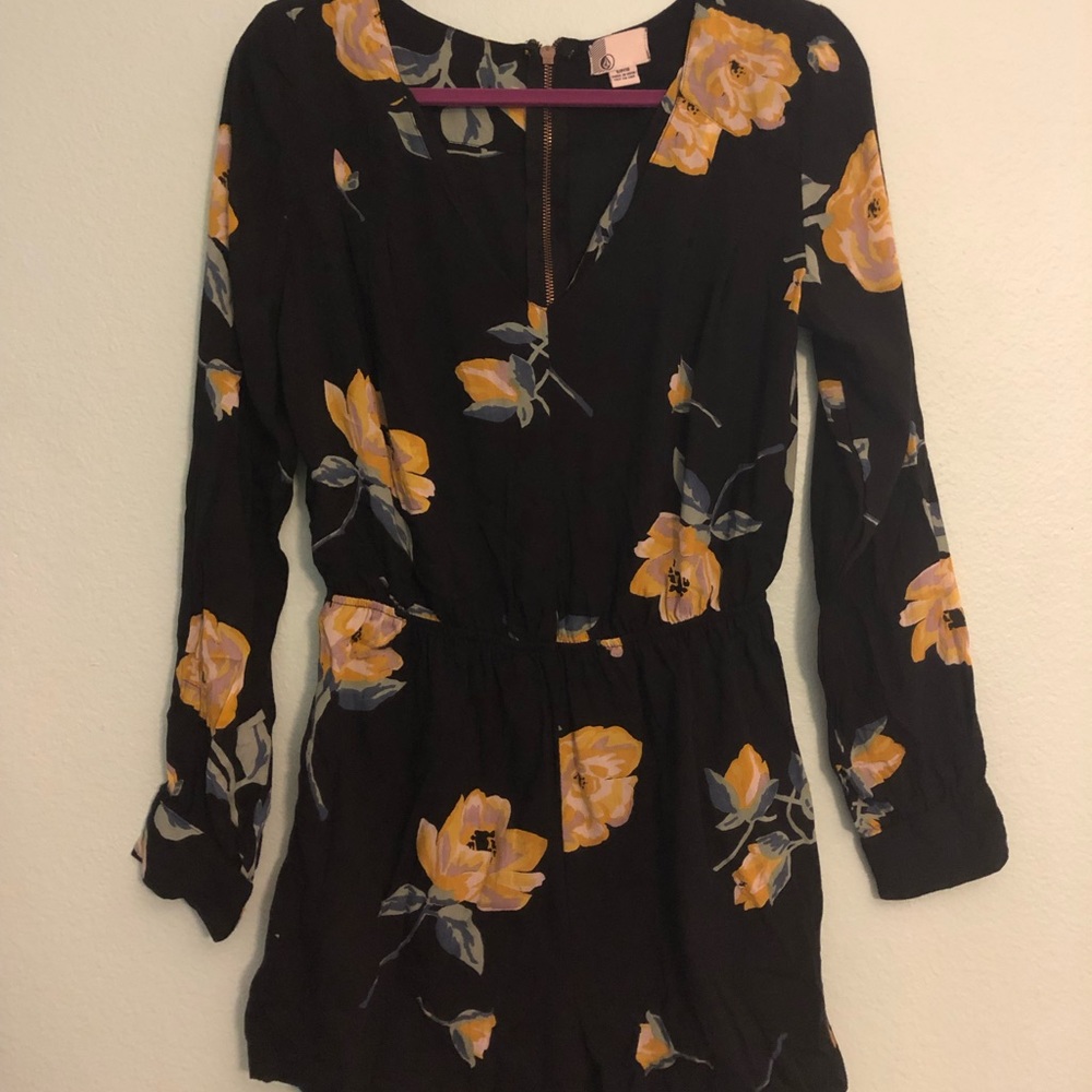 Volcom Floral Romper